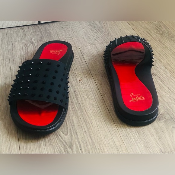 Christian Louboutin men slides Size 44EU, 10US - Picture 8 of 16